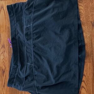 Athleta Black Athletic Skirt